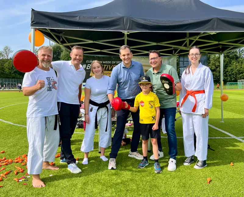 Familienfest Hörbranz – Kinder beim Training
